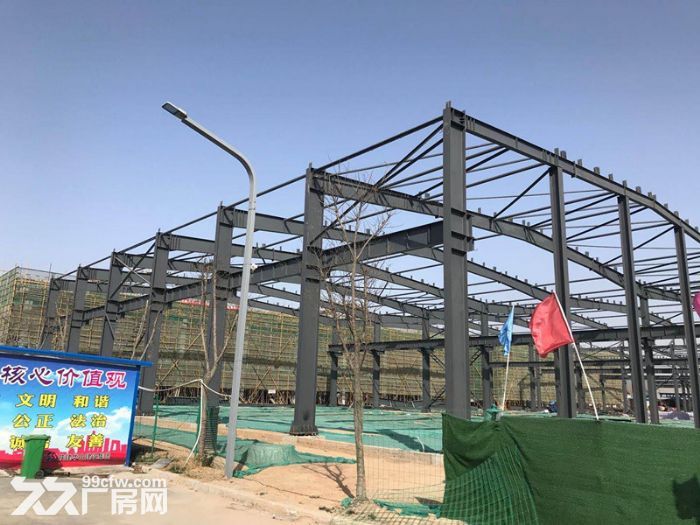 西沣路【标准钢构厂房】8米层高【5800㎡】智造工业园区-图3