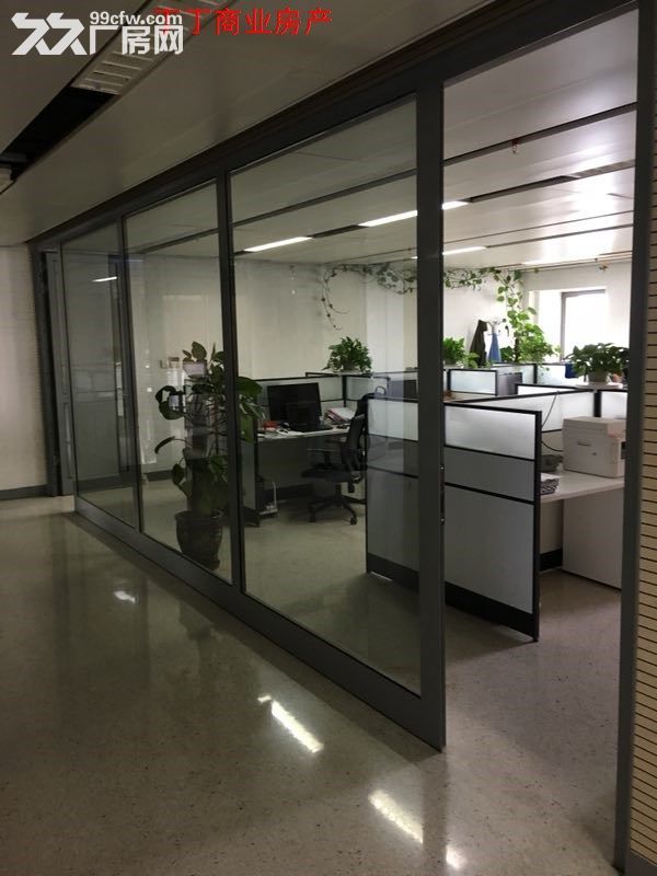 西部大道精装办公厂房1100平半地下室600平半地下室厂房出租