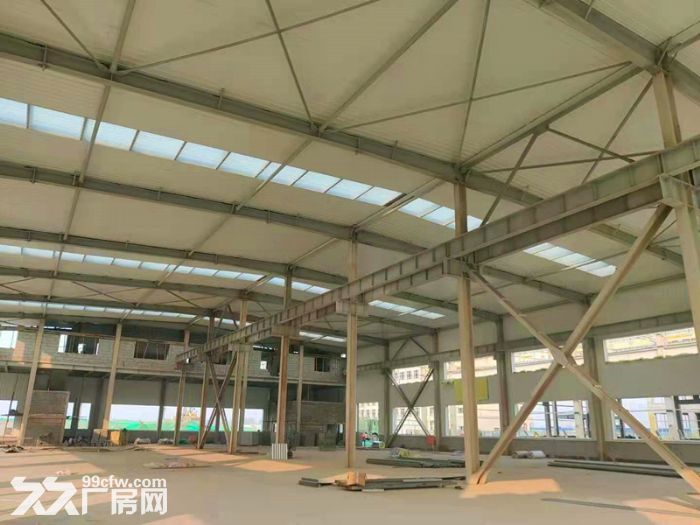 秦汉新城机场附近框架和钢构厂房出租1000−10000平-图2